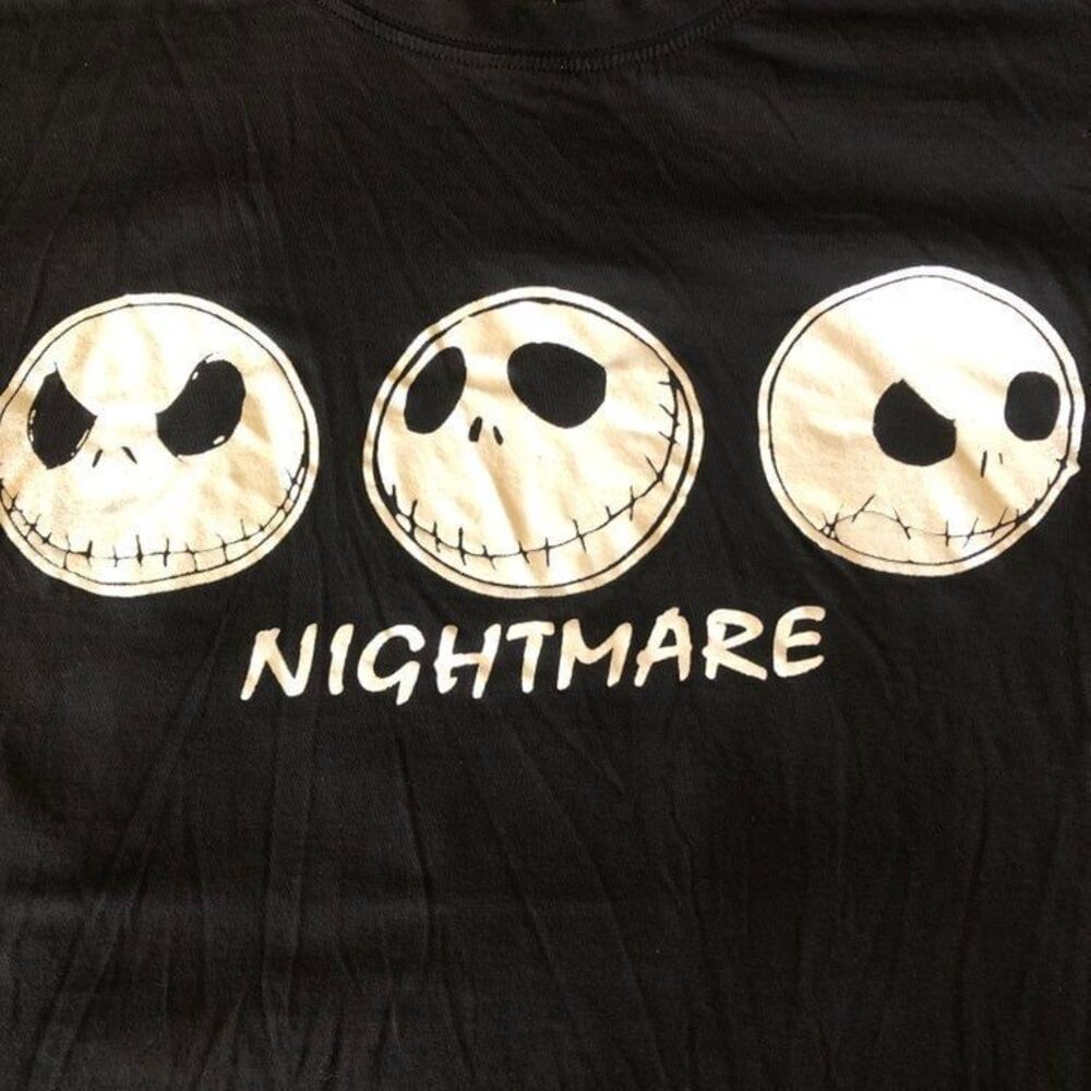 Jack Skellington black‎ t-Shirt Large
